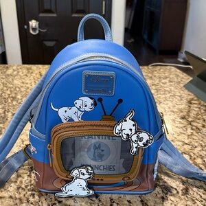 Disney Blue and Brown Dalmatian Backpack